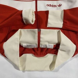 XS Team Red Jacket adidas Track Size National Olympics White Canada - Picture 1 of 10