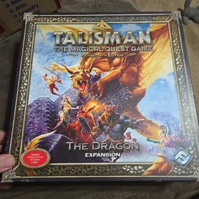 Talisman Magical Quest Juego de Mesa THE DRAGON Expansión Revisada 4ª Edición Foto 1 de 2