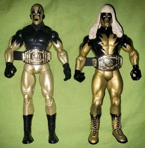 Jakks WWF WWE Goldust Figure & Intercontinental Championship Belt Lot - Picture 1 of 6