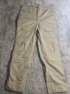 Pantalones cargo tácticos tostados resistentes sin marca para hombre talla 34x32” - Imagen 1 de 14