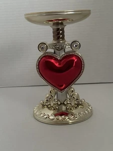 Bath And Body Works Disney Evil Queen Kerzenhalter Herz durchbohrt 3 Docht  - Bild 1 von 7