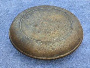 BUHL Milk Cream Dairy Can Lid Top Cover Vtg Old Replacement Lid Only * See Pics  - Picture 1 of 10