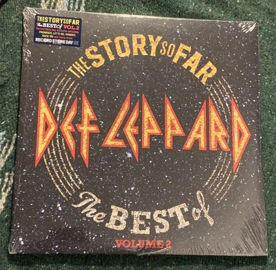 Def Leppard 2 LP SET THE STORY SO FAR BEST OF VOLUME 2 RSD UK 2019 Sealed New - Imagem 1 de 2