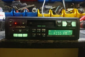 Oldtimer ALPINE TDM-7535R Autoradio mit Kassettenspieler in TOP ZUSTAND - Bild 1 von 10