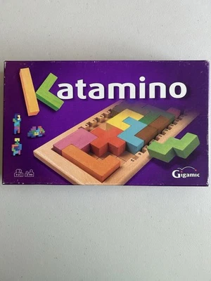 Katamino Deluxe Wooden Puzzle Board Game By Gigamic 1992 International Awards. - Image 1 of 4