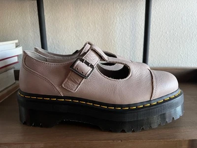 DR. MARTENS Bethan T-Bar Platform Shoes NWOB Size 11 - Image 1 of 4