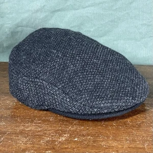Cappello Polo Ralph Lauren Newsboy taglia L/XL misto lana di agnello antracite Golf Cabbie vintage - Foto 1 di 12