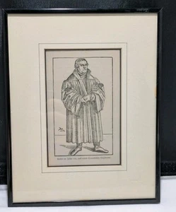 Dr. Martin Luther Lukas Granach Bible Church Book Cloak Facsimile_E 12615 8x10 - Picture 1 of 5