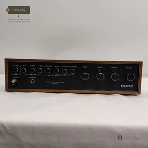 AMPLIFICADOR INTEGRADO SONY TA-70 ESTUCHE MADERA VINTAGE PARA REPUESTOS - Imagen 1 de 7
