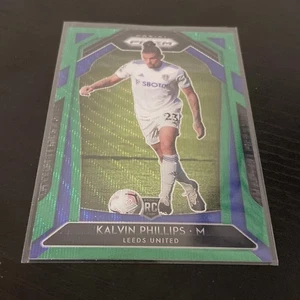 2020-21 Prizm Premier League Kalvin Phillips Green Pulsar Prizm Rookie RC #203 - Bild 1 von 2
