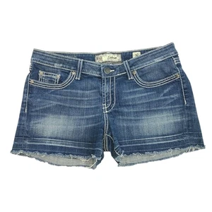 BKE Sabrina Womens Cutoff Denim Jean Shorts Distressed Size 30 - Picture 1 of 11