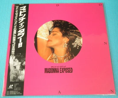 MADONNA Laser Disc LD Exposed 1993 Japan OBI SHLY-18 New Sealed - Imagem 1 de 2