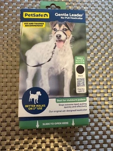 PETSAFE Sanftes Vorfach Kopfhalsband kein Ziehen KLEINER Hund bis 25 Pfund schwarze Leine - Bild 1 von 1