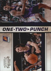 Parches One-Two Punch #25 Steve Nash Channing Frye 2010-11 Playoff Contenders - Imagen 1 de 2