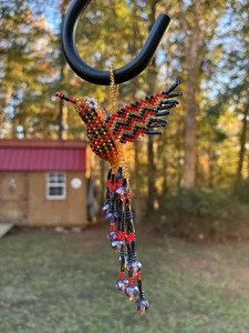 Perlen KOLIBRI Deko Dekoration - Bild 1 von 3