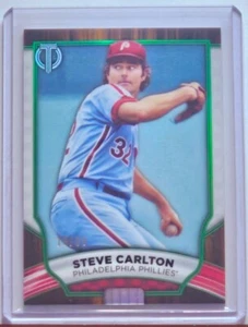 Steve Carlton 2022 Topps Tribute Green Parallel /99 #43 Phillies - Picture 1 of 2