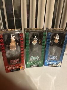 McFarlane Kiss Statuetes/Still in Boxes:Gene Simmons/Peter Criss/Ace Frehley