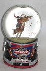 Breyer PBR rodeo bucking bull snow globe Rising Star