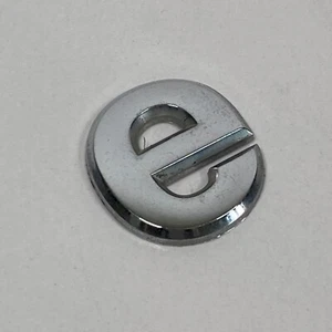 2007-2017 Jeep Patriot Emblem Logo Badge Letter 'E' Rear Tailgate Trunk Chrome - Picture 1 of 7