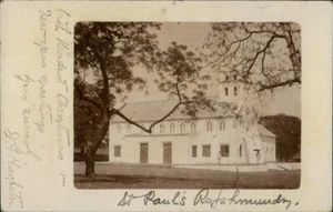 RPPC St Pauls Kirche Indien Rajahmundry nach Minneapolis MN Echtfoto 1905 - Bild 1 von 2