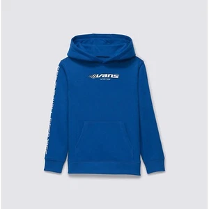 Brand New Little Kids Vans Reflective Flame Hoodie True Blue 5/M - Picture 1 of 1