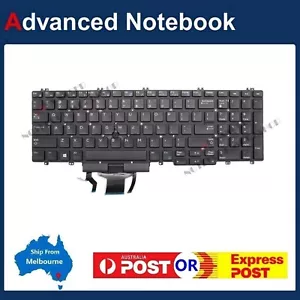 Backlit Keyboard For Dell Precision 15 7530 7540 M7530 M7540 17 7730 7740 Black - Picture 1 of 2