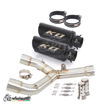 Puntas silenciador tubo medio escape moto Honda CRF450R CRF450RX 2015-2016 Foto 1 de 4