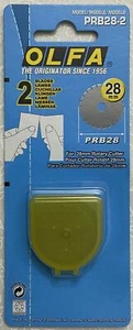 Olfa 28mm Rotary Cutter Perforation BLADES, Model PRB28-2, Tracked Post - Picture 1 of 1