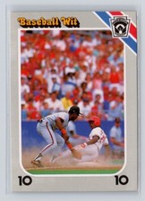 1990 Interpretive Marketing Baseball Wit #NNO Vince Coleman Cardinals