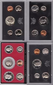 proof sets 1970(50c 40% silver), 1971, 1972, 1979 coins united states mint - Picture 1 of 2