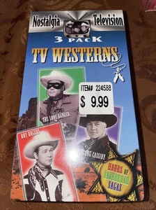 tv westerns vhs three pack - Picture 1 of 2