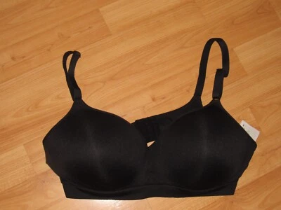 Nuevo con etiquetas Nuevo Sujetador push-up FRUIT OF THE LOOM 38 DD para mujer sin costuras sin aros negro Foto 1 de 4