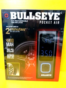 👍❤️🙌 NEW POCKET AIR Car Tire Inflator Portable Air Compressor by Bullseye - Picture 1 of 7