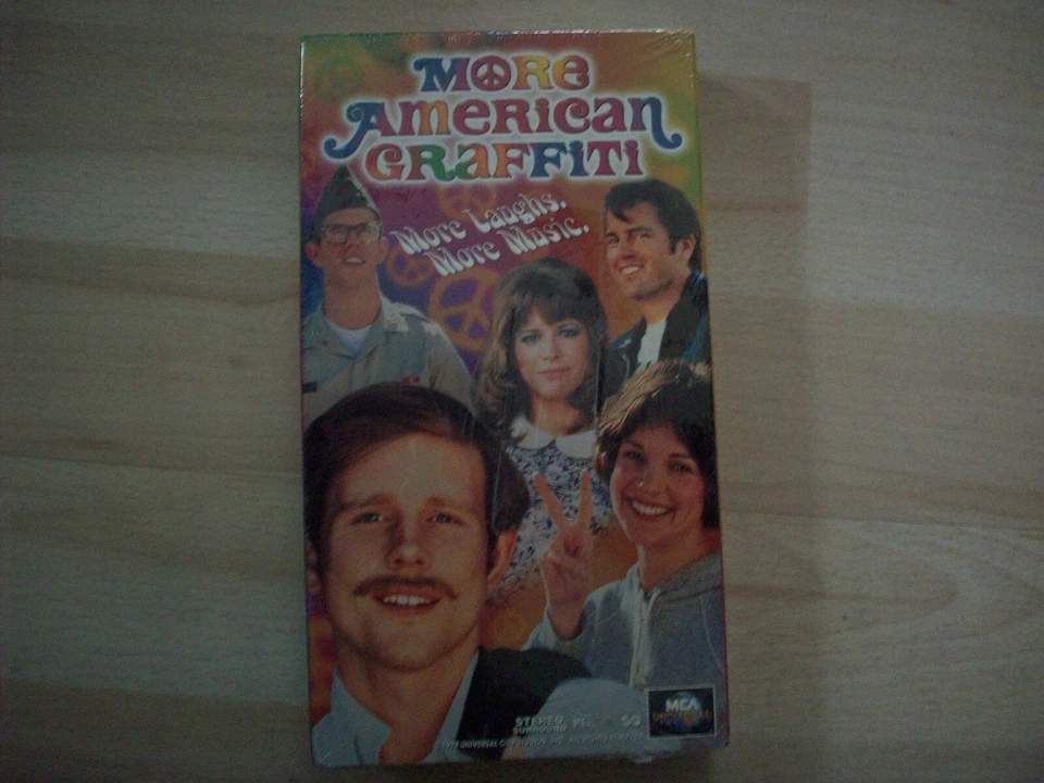 More American Graffiti VHS Video George Lucas Ron Howard the sixties NEW SEALED - Image 1 of 1