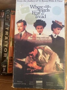 Where Angels Fear to Tread VHS Helena Bonham-Carter, Judy Davis PLAY TESTED - Picture 1 of 2