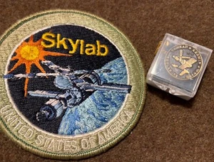 NASA Employee Sky Lab Team Pin and Program Patch  - Picture 1 of 3