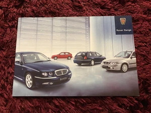 Rover Range Brochure 2002, No. 5955 - inc 25, 45, 75 Saloon & Tourer - Picture 1 of 1