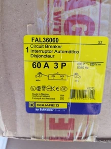 INTERRUTTORE QUADRATO D FAL36060 NUOVO CON SCATOLA. - Foto 1 di 2
