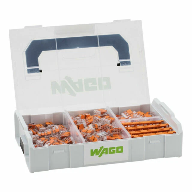 WAGO 887 952 Connecting Clamps Set - Light Grey