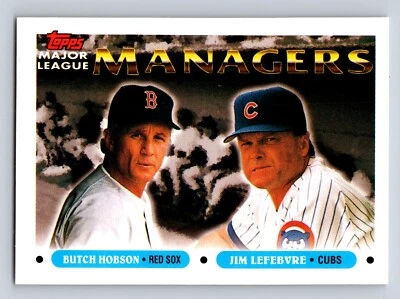 Butch Hobson / Jim Lefebvre 1993 Topps #502 - Image 1 of 2