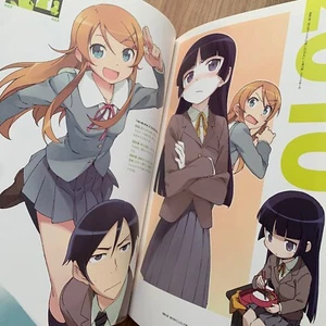 Lindo libro de obras de arte colección ilustración anime Oreimo Kanzaki Hiro Kuroneko - Imagen 1 de 24