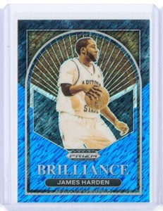 2023-24 Panini Prizm Draft FOTL Brilliance JAMES HARDEN Blue Shimmer 1/19 1/1