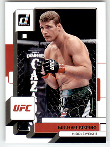 MICHAEL BISPING - 2023 DONRUSS UFC BASE CARD# 43