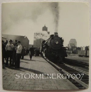 Boston Massachusetts MA North Station B&M Railroad Enthusiasts Trip 1950 photo - Imagen 1 de 2