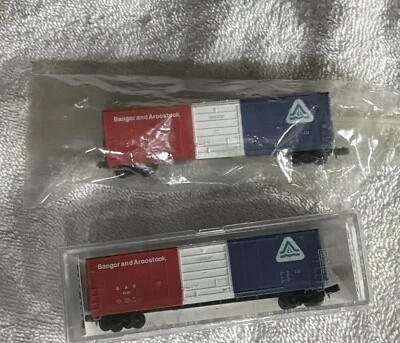 LIFE-LIKE “N” Gauge # 7731 EVANS 50' Bangor & Aroostook BOX CAR * Nice Used - Image 1 of 4