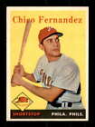 1958 Topps #348 Chico Fernandez EXMT+ Phillies 536722