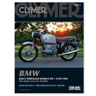 M5023 1970-1996 BMW R50/5 -R100GS PD CLYMER MANUAL BMW R50/5 -R100GS PD 70-96 Foto 1 de 2