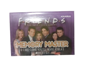 Friends Memory Master Card Game By Aquarius Complete Set New Factory Sealed - Picture 1 of 14