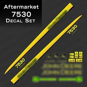 Aftermarket Ersatz Aufkleber Set kompatibel mit 7530 Traktor Modell Aufkleber - Bild 1 von 5