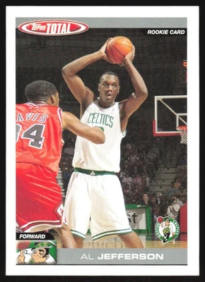 2004-05 Topps Total Al Jefferson RC #327 Boston Celtics - Image 1 of 2